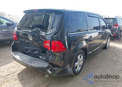 2010 Volkswagen Routan Sel из США, поврежденный, VIN 2V4RW5DX0AR360537